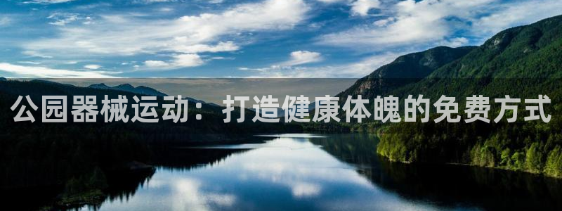 尊龙400：公园器械运动：打造健康体魄的免费方式