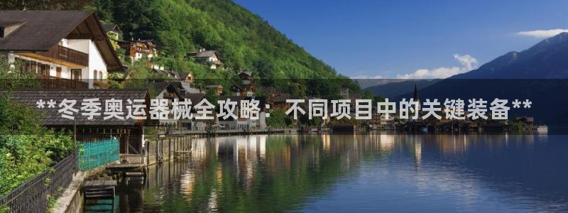 尊龙人生就是博一下下：**冬季奥运器械全攻略：不同项