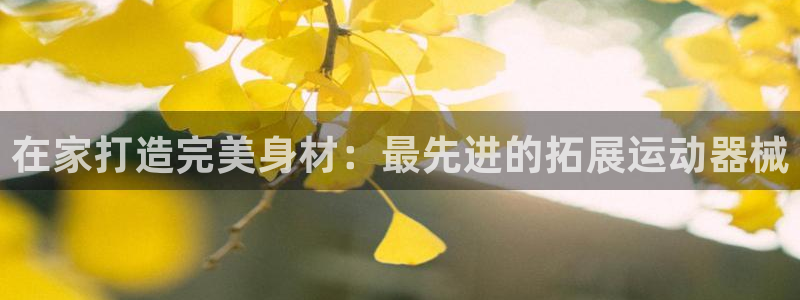尊龙人生就是博i可靠吗：在家打造完美身材：最先进的拓