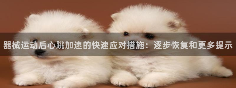 尊龙凯时怎么样没听说过：器械运动后心跳加速的快速应对
