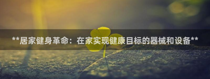 凯时官网的售后服务：**居家健身革命：在家实现健康目