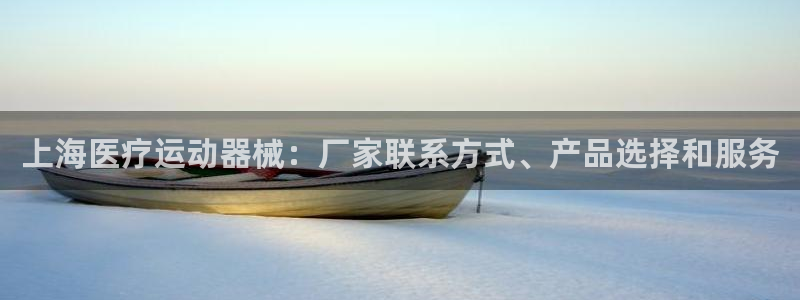 尊龙凯时干什么的：上海医疗运动器械：厂家联系方式、产品选择和