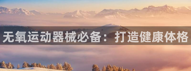 尊龙人生就是博D88：无氧运动器械必备：打造健康体格