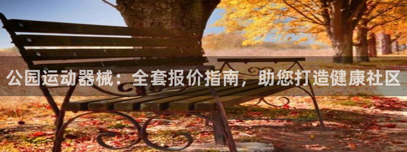 尊龙凯时是大平台吗：公园运动器械：全套报价指南，助您打造健康