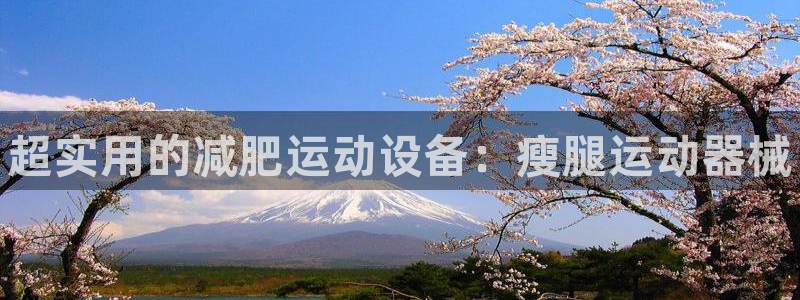 尊龙,人生就是搏:超实用的减肥运动设备:瘦腿运动器械